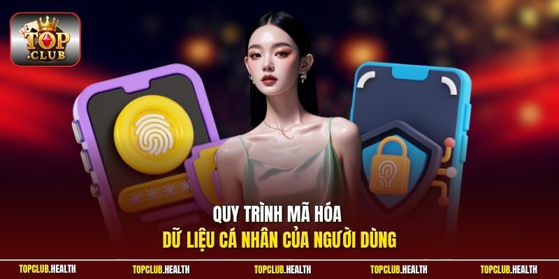 Quy trình mã hóa dữ liệu cá nhân của người dùng